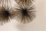 Large Brutalist "Pom Pom" Brass Wall Sculture by Curtis Jere Signed and Dated - Image 25