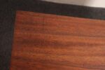 Pair of Mid-Century Modern Stained Mahogany and Brass Two-Drawer Nightstands - Image 21