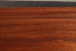Pair of Mid-Century Modern Stained Mahogany and Brass Two-Drawer Nightstands - Image 28