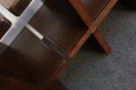 Pair of Vintage Modular Bookcases / Record Shelves in Stained Ash - Image 31