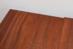 Pair of Mid-Century Modern Stained Mahogany and Brass Two-Drawer Nightstands - Image 31