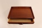Petite Danish Modern Single-Drawer Floating Nightstand / End Table in Teakwood - Image 3