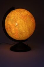 Vintage Petite Illuminated Glass Precision Globe by Replogle - Image 9