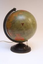 Vintage Petite Illuminated Glass Precision Globe by Replogle - Image 4