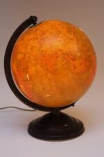 Vintage Petite Illuminated Glass Precision Globe by Replogle - Image 7