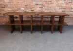 Pair of Vintage Modular Bookcases / Record Shelves in Stained Ash - Image 16