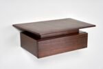 Pair of Petite Danish Modern Single-Drawer Floating Nightstands in Rosewood - Image 20