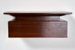 Pair of Petite Danish Modern Single-Drawer Floating Nightstands in Rosewood - Image 19