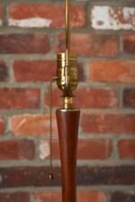 Vintage Scandinavian Sculptural Solid Teak and Brass Floor Lamp - Image 14