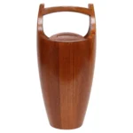 Danish Modern Staved Teak "Congo" Ice Bucket by Jens Quistgaard for Dansk
