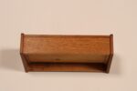 Diminutive Danish Modern Single-Drawer Floating Nightstand / End Table in Oak - Image 9