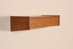 Diminutive Danish Modern Single-Drawer Floating Nightstand / End Table in Oak - Image 6