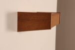 Diminutive Danish Modern Single-Drawer Floating Nightstand / End Table in Oak - Image 12