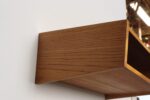 Petite Danish Modern Floating Shelf / End Table / Nightstand in Oak - Image 8
