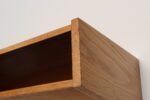 Petite Danish Modern Floating Shelf / End Table / Nightstand in Oak - Image 10