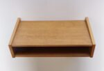 Petite Danish Modern Floating Shelf / End Table / Nightstand in Oak - Image 6