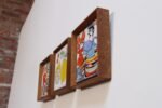 Set of Three Vintage Sicilian Pescatore and Limone Handpainted Ceramic Tiles - Image 5