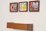 Set of Three Vintage Sicilian Pescatore and Limone Handpainted Ceramic Tiles - Image 8