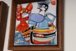 Set of Three Vintage Sicilian Pescatore and Limone Handpainted Ceramic Tiles - Image 13