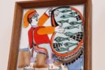 Set of Three Vintage Sicilian Pescatore and Limone Handpainted Ceramic Tiles - Image 15