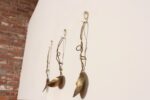Set of Three Brutalist Brass Decorative Serving Pieces - Ladle, Spoon, and Fork - Image 5