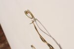 Set of Three Brutalist Brass Decorative Serving Pieces - Ladle, Spoon, and Fork - Image 23