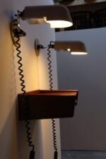 Vintage Italian "Pala" Wall Scones by Danilo & Corrado Aroldi for Luci - Image 4