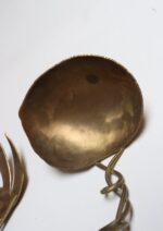 Set of Three Brutalist Brass Decorative Serving Pieces - Ladle, Spoon, and Fork - Image 13