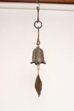 Vintage Verdigris Cast Bronze Wind Bell / Wind Chime by Joe Ursutz - Image 2