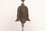 Vintage Verdigris Cast Bronze Wind Bell / Wind Chime by Joe Ursutz - Image 7