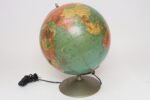 Mid-Century American Modern Illuminated 12" Library Globe by Replogle - Image 3