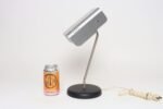 Vintage Italian Aluminum Table Lamp with Swiveling Shade by Targetti Sankey - Image 11
