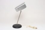 Vintage Italian Aluminum Table Lamp with Swiveling Shade by Targetti Sankey - Image 5