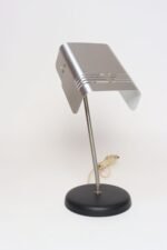 Vintage Italian Aluminum Table Lamp with Swiveling Shade by Targetti Sankey - Image 4
