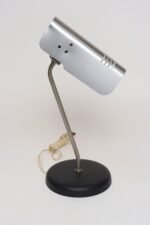 Vintage Italian Aluminum Table Lamp with Swiveling Shade by Targetti Sankey - Image 6
