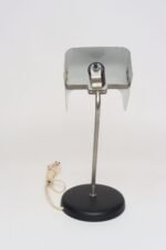 Vintage Italian Aluminum Table Lamp with Swiveling Shade by Targetti Sankey - Image 8