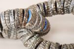 Vintage Folk / Tramp Art Bottle Cap Chain Link Sculpture - Image 11