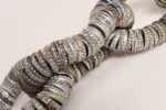 Vintage Folk / Tramp Art Bottle Cap Chain Link Sculpture - Image 14