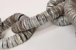 Vintage Folk / Tramp Art Bottle Cap Chain Link Sculpture - Image 17