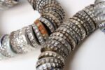 Vintage Folk / Tramp Art Bottle Cap Chain Link Sculpture - Image 18
