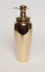 Vintage Swedish Art Deco Dirigold Goldware Cocktail Shaker with Monogrammed "IK" - Image 7