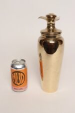 Vintage Swedish Art Deco Dirigold Goldware Cocktail Shaker with Monogrammed "IK" - Image 13