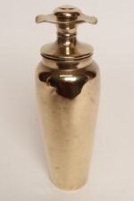 Vintage Swedish Art Deco Dirigold Goldware Cocktail Shaker with Monogrammed "IK" - Image 6