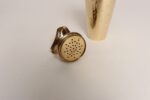 Vintage Swedish Art Deco Dirigold Goldware Cocktail Shaker with Monogrammed "IK" - Image 12