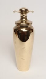 Vintage Swedish Art Deco Dirigold Goldware Cocktail Shaker with Monogrammed "IK" - Image 2