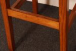 Pair of Vintage Mexican Modern Pine and Woven Palm Bar Stools by Muebles Austin - Image 26