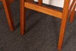 Pair of Vintage Mexican Modern Pine and Woven Palm Bar Stools by Muebles Austin - Image 27