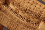 Pair of Vintage Mexican Modern Pine and Woven Palm Bar Stools by Muebles Austin - Image 20