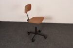 Danish Modern Kevi Swiveling Task Chair in Teak by Jorgen Rasmussen for Rabami - Image 2