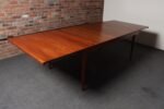 Danish Solid Teak Extension Dining Table by Finn Juhl for France & Daverkosen - Image 4